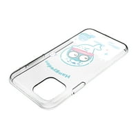 iPhone Pro Case Sanrio Cleath Clear Soft Secul Cover - Ice Hangyodon