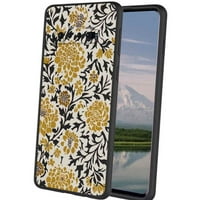 Vintage-floral-telefon za Samsung Galaxy S10+ Plus za žene darovi za muškarce, mekani silikonski stil šok- vintage-floral-slučaj