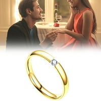 Jesenje uštede do 50% popusta na modni par prstena prstena prstena od nehrđajućeg čelika Valentinovo darovi za