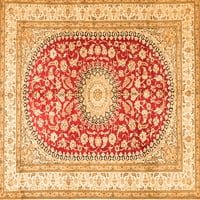 Tradicionalne prostirke u perzijskoj narančastoj boji, kvadrat 6 stopa