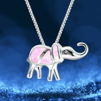 Dodaci za žene, Personalizirana Ogrlica sa slonom za žene, prekrasni rođendanski pokloni, ogrlice za obljetnice
