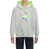 Majice za dječake, pulover sa šarenim slovima, ležerna majica s kapuljačom s dugim rukavima, majice s džepovima