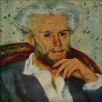 Plakat s portretom Schokea Pierre-Augustea Renoira