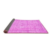 Moderne pravokutne apstraktne ružičaste prostirke za prostore tvrtke, 2' 4'