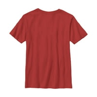 Majica za dječake Ratovi zvijezda: Mandalorijanac, Valentinovo, dječja kolijevka za bebe, crvena, velika
