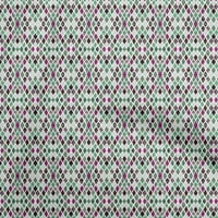 baršunasta zelena tkanina šivaći zanati s otiscima na tkanini širine dvorišta