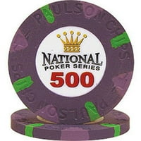 Paulson National Poker Series Poker čips