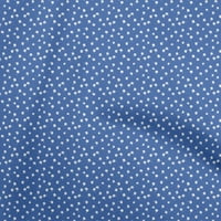 + srednje plava cvjetna rajonska tkanina Georgette, Uradi Sam tkanina za prošivanje odjeće, tiskana tkanina širine