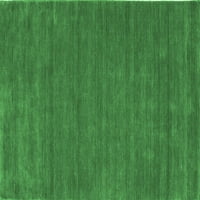 Pravokutni apstraktni moderni tepisi u smaragdno zelenoj boji tvrtke, 4' 6'