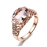 Obljetnički prstenovi Pribor Zlatni prsten s draguljima prsten s draguljima prsten s ružičastim prstenom