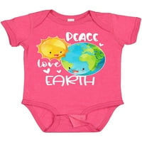 Blagdanski poklon za Dan planeta Zemlje, Mir, Ljubav, zemlju, Bodi za dječaka ili djevojčicu