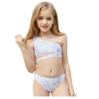 kupaće kostime s printom za Djevojčice, Dječji dvodijelni kupaći kostim, Ženski kupaći kostim