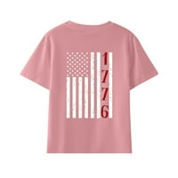 Dječje majice za malu djecu 4. srpnja majice s raznobojnim printom novo za dječake i djevojčice Slatki vrhovi