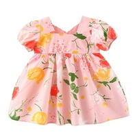 Suknja za djevojčice, haljina za djevojčice, cvjetna ljetna haljina za djevojčice, haljine za princezu, ležerna