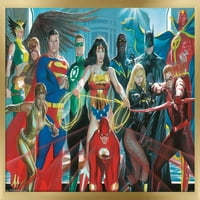 Stripovi-Justice League-al Ross-elitni zidni poster, 14.725 22.375