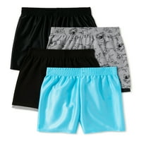 Ganimals Baby Boy & Toddler Boy Active Jersey & Dazzle Shorts Multicack, 4-pack, 12m-5T