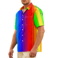 Majica za odrasle LGBT Rainbow Šarena umjetnost oslikana umjetnička grafička majica za mlade za dar do Friens
