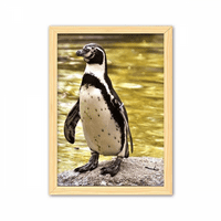 Južni oceanski pingvin Antarktika znanost priroda Ukrasna drvena slika uređenje doma okvir za fotografije formata