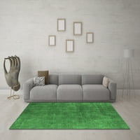 Tvrtka; unutarnji kvadratni Perzijski smaragdno zeleni boemski tepisi, površine 8 stopa