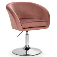 Barska stolica s okretnim mehanizmom, ružičasta