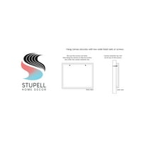 Stupell Industries rođena južnjačka čudna zemlja fraza retro tipografija, 48, koju je dizajnirala Daphne Polselli
