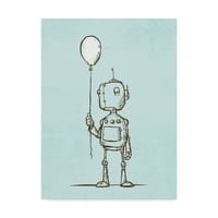 Zaštitni znak likovne umjetnosti 'Robot Balloon' platno umjetnost Michaela Murdocka
