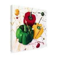 Zaštitni znak likovna umjetnost 'Tri paprika' platno umjetnost Rodericka Stevensa