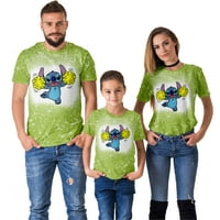 Ljetna majica s okruglim vratom s kratkim rukavima, vrhovi s printom likova iz crtića za odrasle i djecu, prikladni