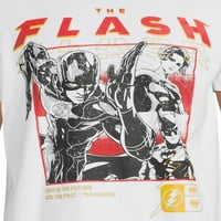 Flash muške i velike muške grafičke majice s kratkim rukavima, veličine s - 3xl